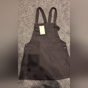 Brown Dress with Button Details